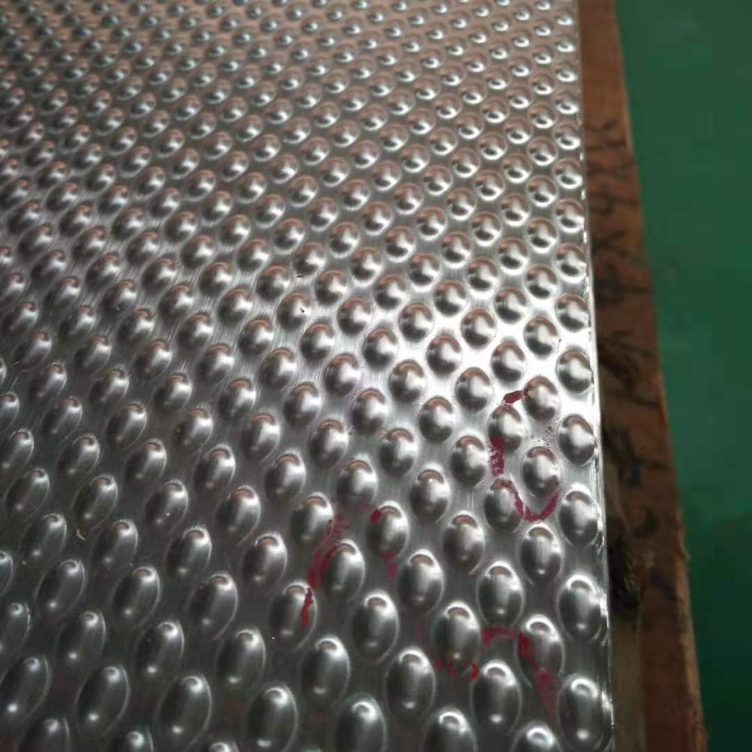 不锈钢压花防滑板