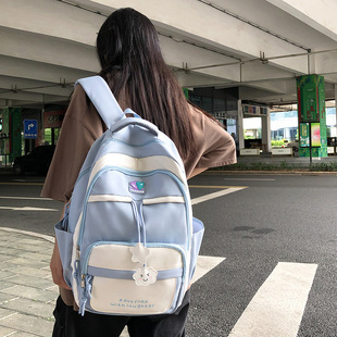Good-looking Japanese Schoolbag Girls Junior High School Students Large Capacity Backpack Senior high school Students All-match Computer Backpack