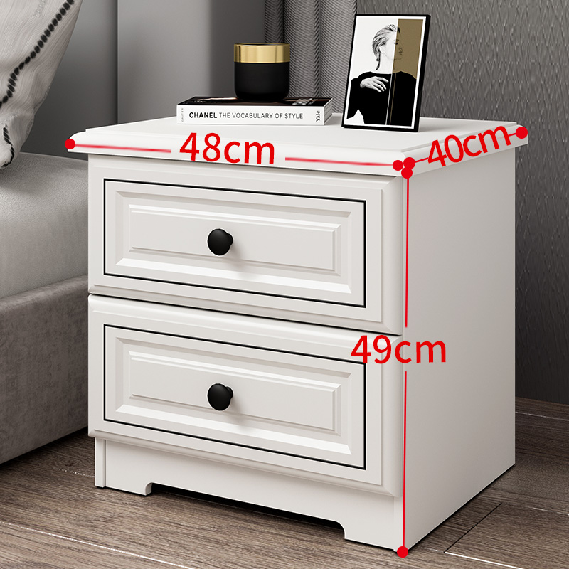 2抽时尚款48深40宽高49实木抽屉