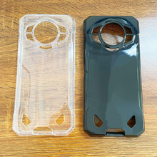 适用于道格Doogee S200 X手机壳保护套全透明光面黑素材TPU彩绘壳