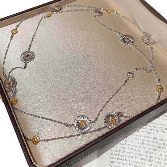 Minimalist Layered Necklace In Gold Delicate Chain Quiet Luxury_voghion.com