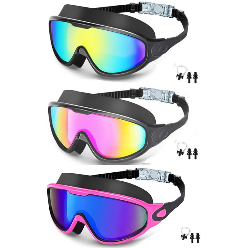 2000 블랙 골드 도금 + 블랙 파우더 도금 + 블랙 로즈 레드 도금 블루 (노즈 클립 귀마개 + 컬러 박스 포함)