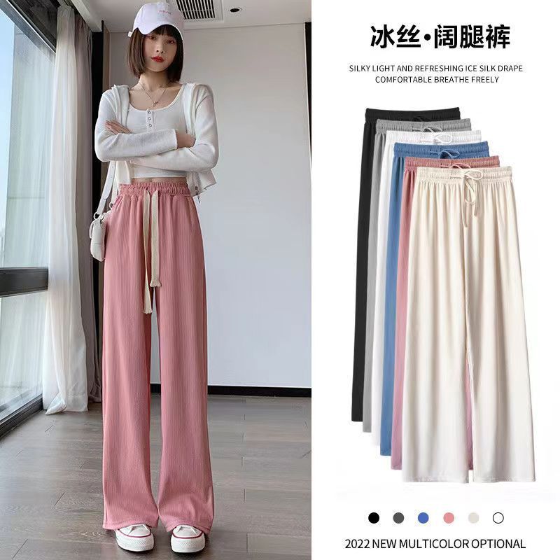 silk summer trousers