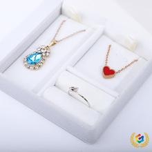 ✅绒布首饰盒植绒戒指盒子 耳钉吊坠项链盒 珠宝饰品手镯手链包装