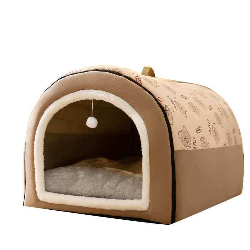 Large dog kennel winter warm dog house removable and washable dog bed four seasons large dog house type cat kennel pet supplies
