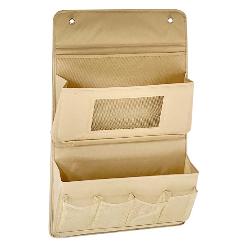 Nueva Puerta de almacenamiento de cosméticos de tela creativa bolsa colgante de tela de múltiples capas bolsa de organización bolsa de almacenamiento de dormitorio de estudiantes Diverso