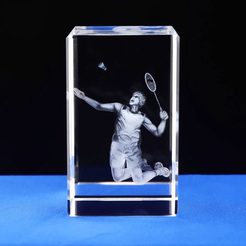 Escultura interior de cristal Serie de animales 3D Estatua de Buda de cristal Modelo de edificio de cristal Decoración del hogar Recuerdos de viaje Suministro transfronterizo