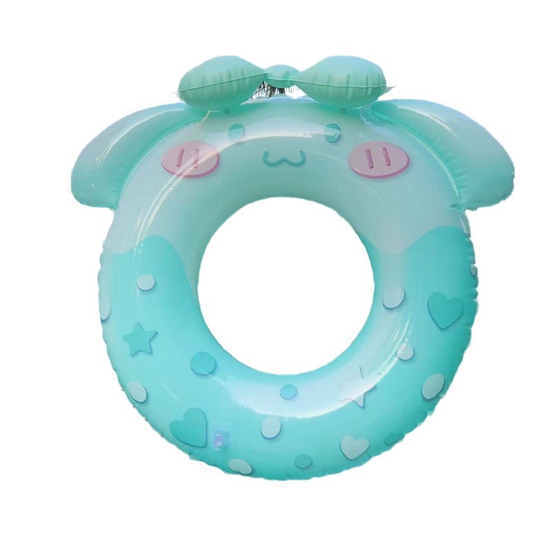 Anillo de natación para niños anillo de diapositivas de dibujos animados anillo de natación de seguridad para niños y niñas anillo axilar para niños anillo de descanso