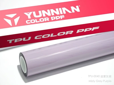 Auto Color Change Film — cross-border direct sales, factory wholesale - tpu-misty-gray-purple-dual-use-for-wet-and-dry-surfaces-15215m