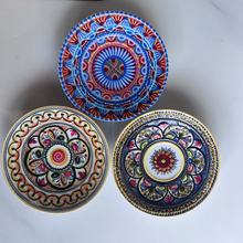 批发新疆民族风特色密胺材质浮雕冰箱贴磁铁小碗颜料盒旅游纪念品