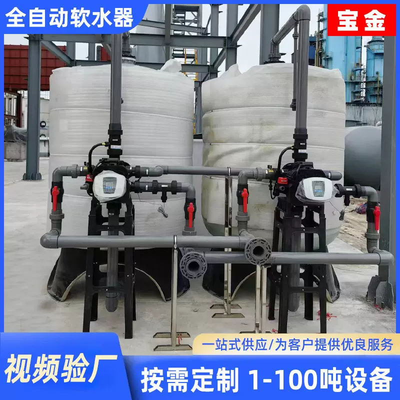 全自动软化水处理设备净水器地下水锅炉除水垢泥沙过滤器软水机