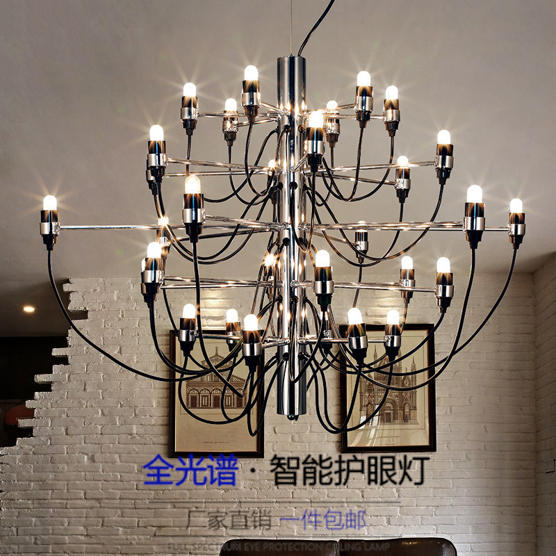 Design ceiling lamp for living room for country house