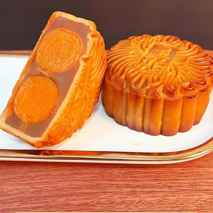 广州皇双皇酒家双黄白莲蓉月饼蛋黄广式散装伍仁豆沙老式传统中秋|undefined