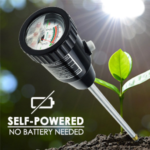 Soil PH pH soil moisture meter tester 300mm 30CM (long electrode) CHECK test