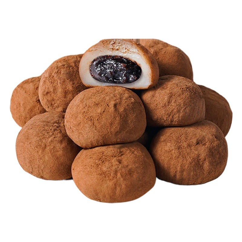 Взрывоопасная мякоть, текучее сердце и Фэншэн Цяо Фу Туан Японский сэндвич-Шоколад Фу Туан Xuemei Нян Грязные пельмени Клейкий рисовый десерт