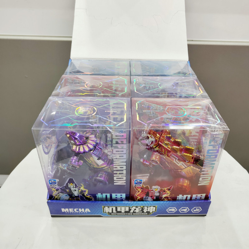 6 個の恐竜メカ変形ロボット 91880 シミュレーション少年ギフト入学キングコング子供のおもちゃ卸売|undefined