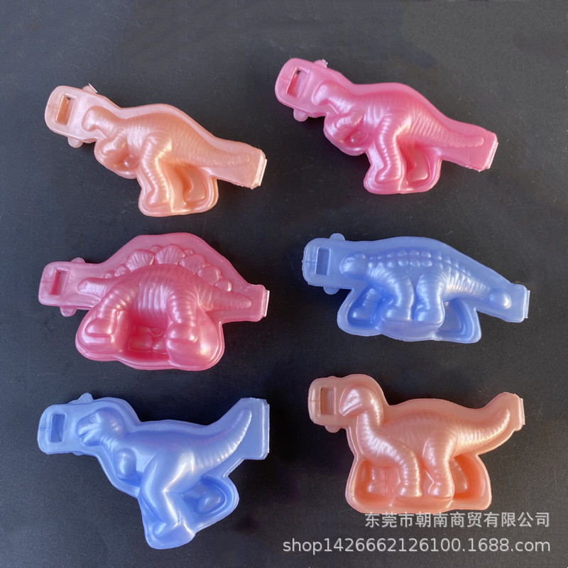 Venta al por mayor de arcilla de color plastilina herramienta de fabricación de moldes de arcilla estudiante hecho a mano DIY6 dinosaurio clip 3D impresión