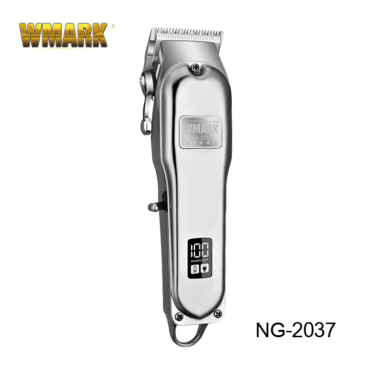 WMARK Transparent Hair Clipper, Oil Head Electric Hair Trimmer, Hair Cutter NG-2037 Best Selling Charging Salon Cross-border