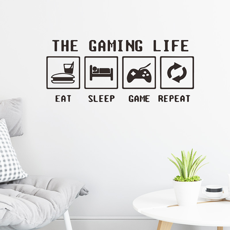 Fashion Game Handle Grme Game Console Wall Stickers Wholesale display picture 4