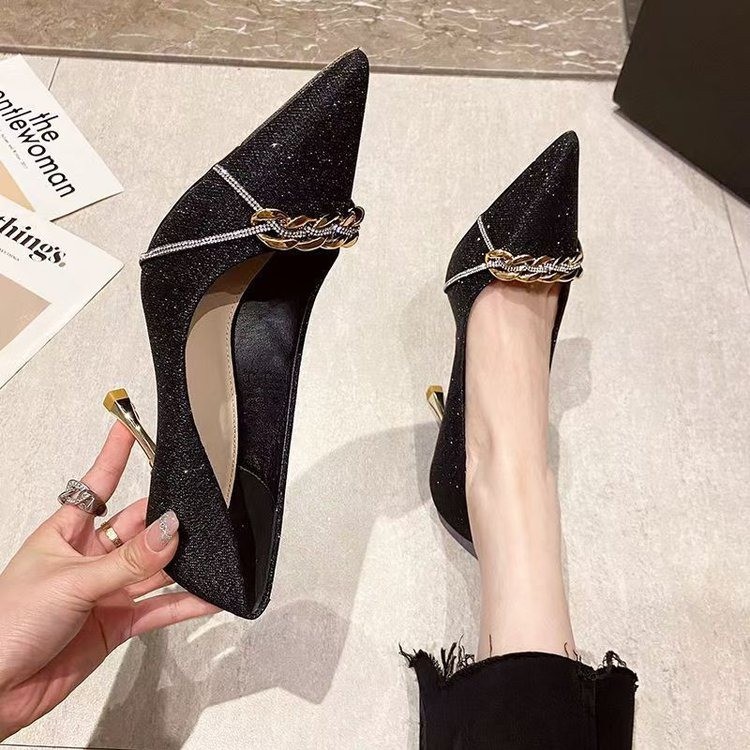 Stiletto pumps för damer fransk stil eleganta bröllopsskor_voghion.com