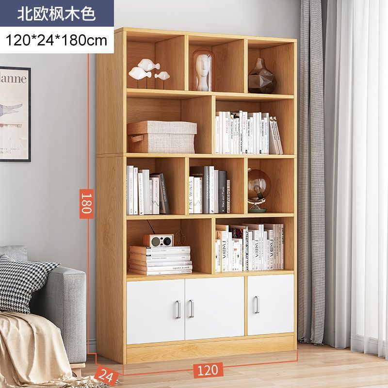 [업그레이드된 캐비닛 도어] 120CM 노르딕 메이플 컬러