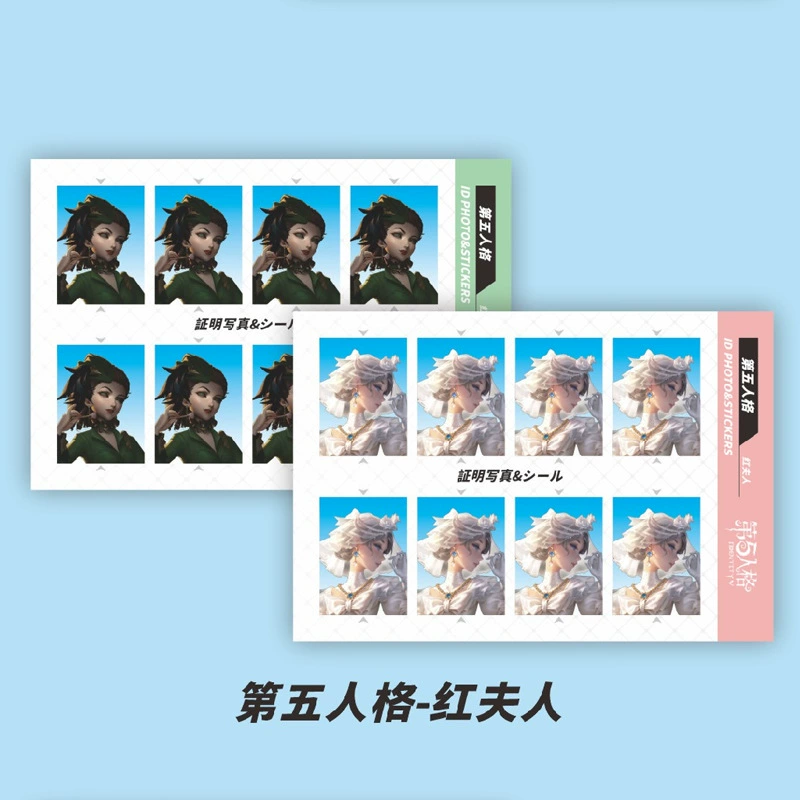Аниме-периферийная фото-наклейка ID-наклейка Kakao Hinata Shoyang Xia Yujie Пират DIY наклейка 2 фотографии