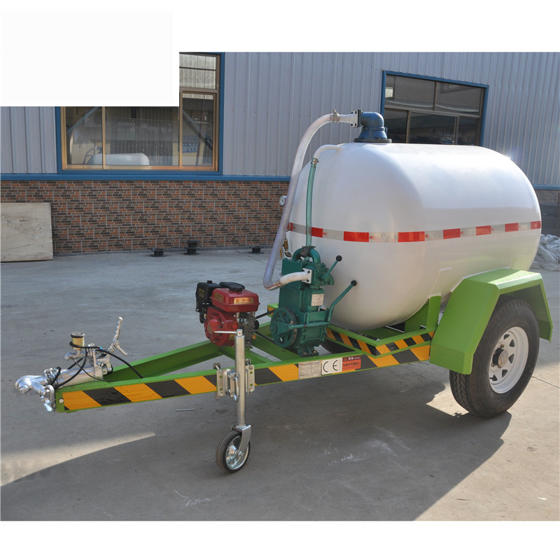 1.5吨高压污水罐拖车 高压吸喷污水罐拖车 沼渣沼液罐车 水罐拖车