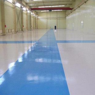 Warehouse distribution room epoxy self-leveling waterproof gray floor paint construction can be contracted