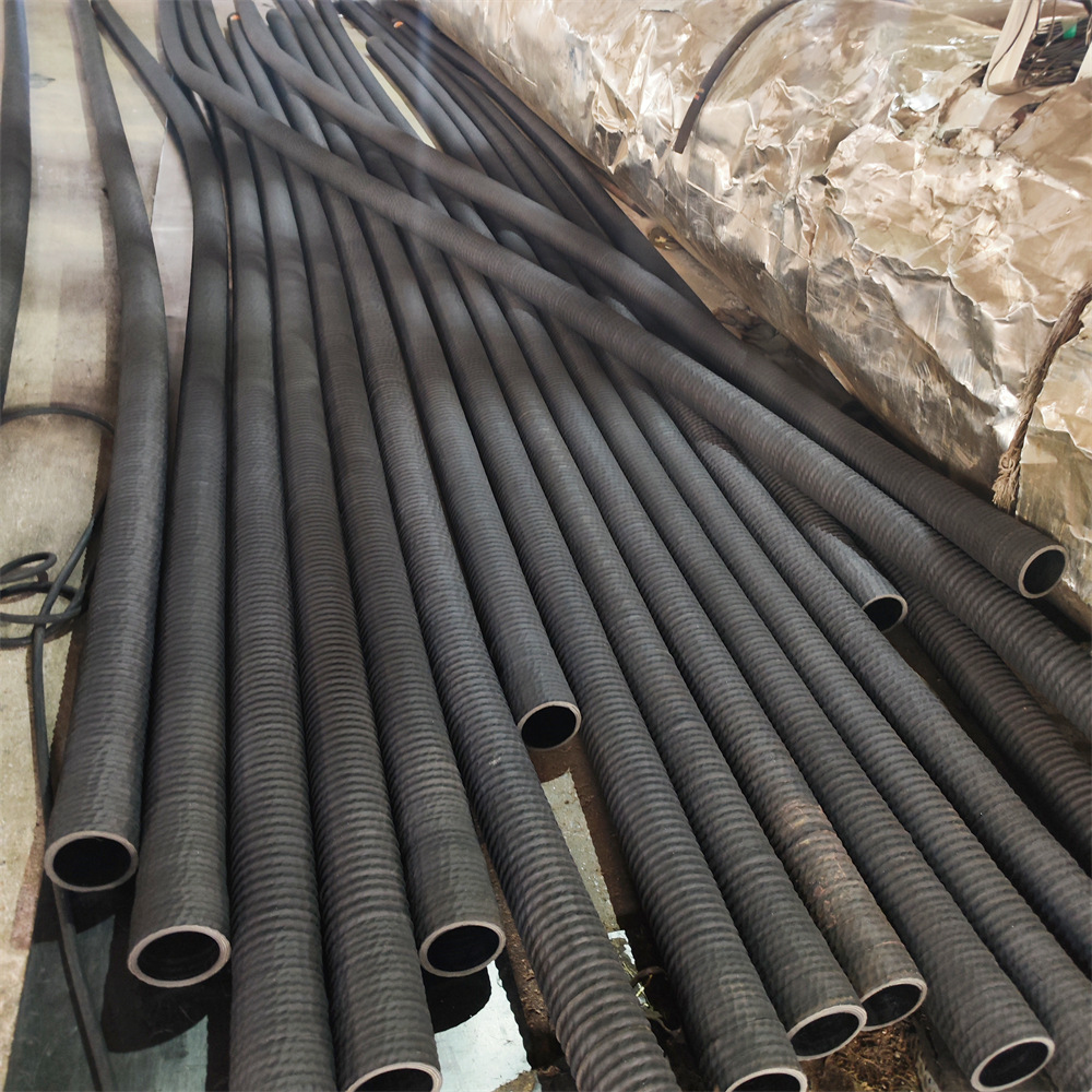 吸排胶管黄河引水灌溉排涝大口径橡胶吸引钢丝管抗老化耐腐蚀软管