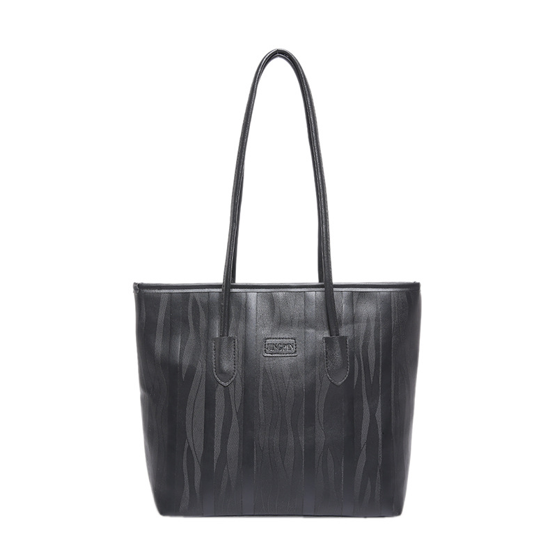 Bolso coreano nicho ZhongTote 2026 nuevo estilo de moda de mujer bolso de hombro de color sólido simple bolso de gran capacidad