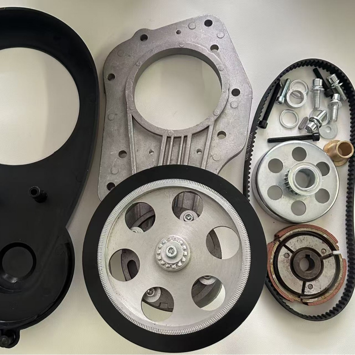 Four-Stroke 100Cc Belt-Driven Engine Complete Set