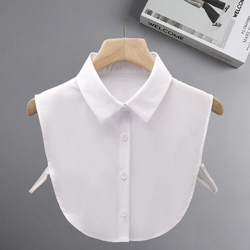 Bolero-style child sweater hoodie accessory versatile decorative collar formal false collar square collar professional academic robe collar