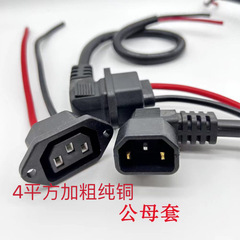リチウム電池の電気自動車の3縦のオスのプラグの雅迪のコンセントの国標の充電器の出力の電源線の通用口