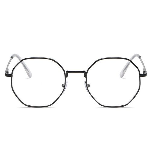 New finished myopia glasses, octagonal glasses for men, personalized polygonal anti-blue light glasses for women, wholesale