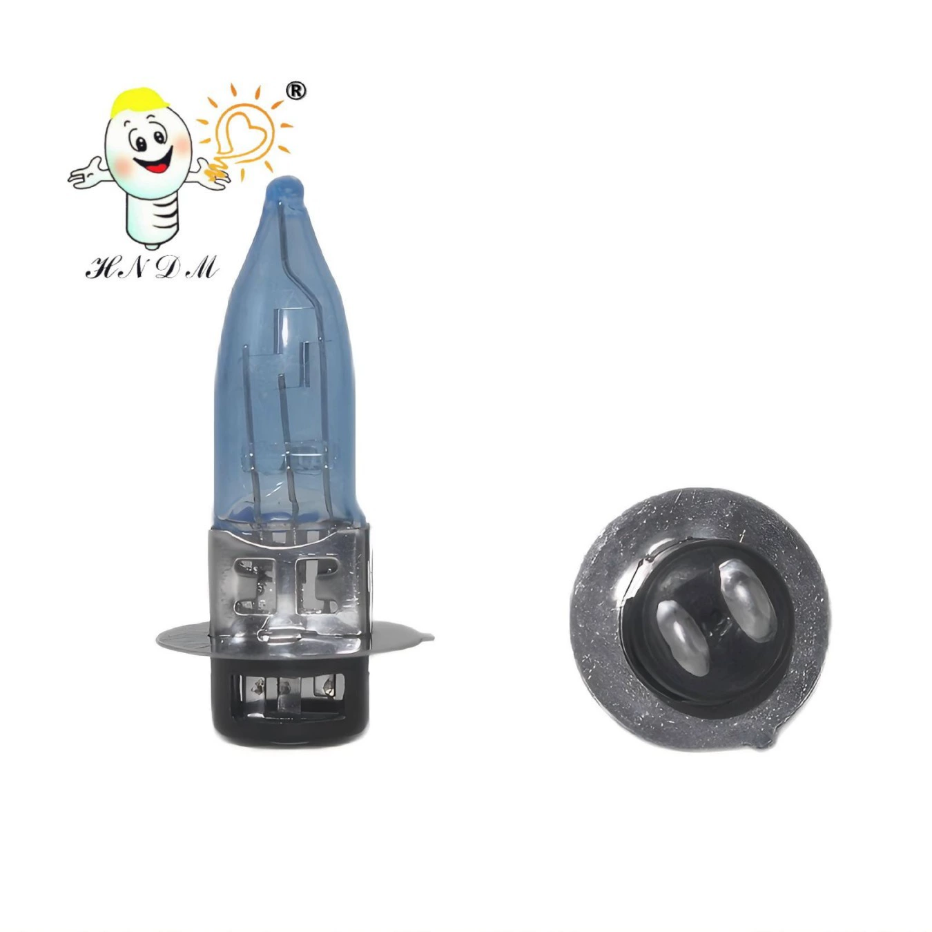 Профессиональное производство ламп для мотоциклов с одним когтем 12V35/35W P15D-25-1 пуля супер белая фара