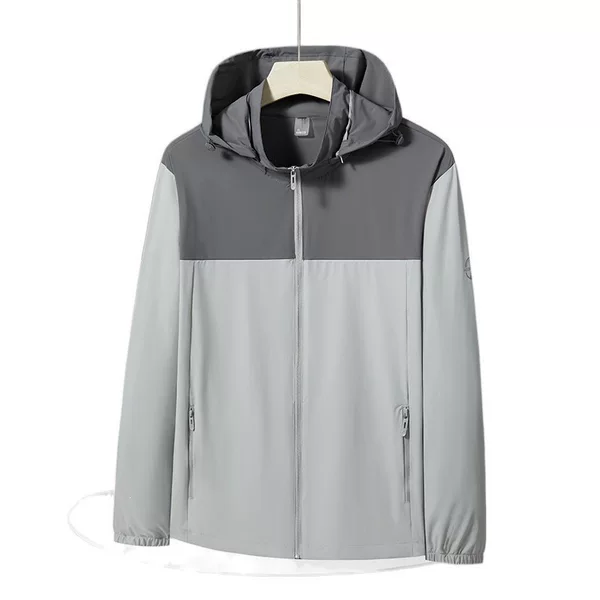 Summer Ice Silk Sun Protection Clothing Upf50+ for Couples, Lightweight, Quick-Drying, Breathable Uv Protection Clothing, Can Be Customized with Logo, Cross-Border