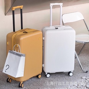 Internet celebrity pure PC drop-resistant luggage large capacity extended trolley case JY mute wheel explosion-proof password box Foreign trade