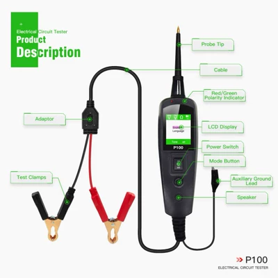 Avtomobil diaqnostika alətləri Truck Circuit Diagnostic Tester