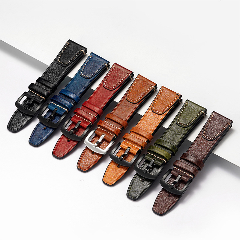 double-sided watch strap handmade