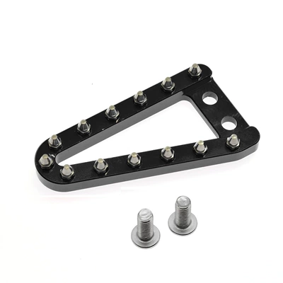 modified rear brake pedal – Other brake systems - long-style-flat-mouth-black
