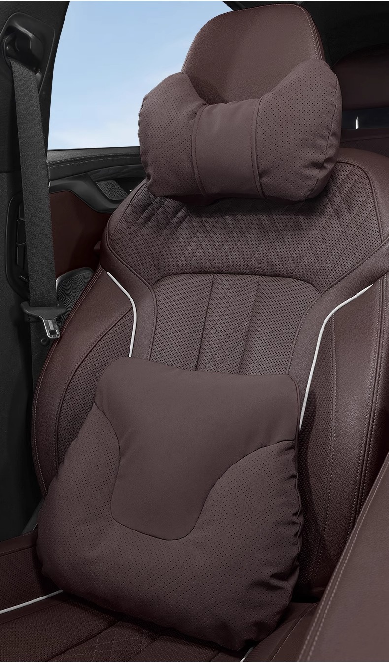 Suitable for Mercedes-Benz E-Class Maybach Lumbar Support E300L/E260L Car Headrest Neck Pillow Lumbar Pillow Interior Supplies