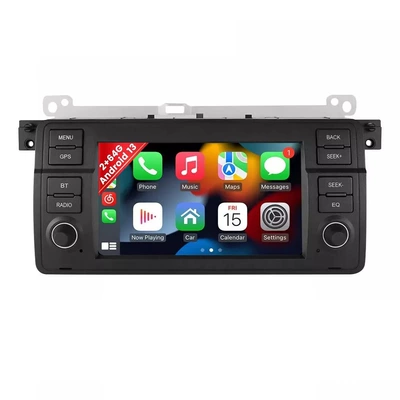 Suitable for 98~06 BMW E46 large screen carplay car Android GPS navigation reversing image all-in-one machine (DVD Navigation)