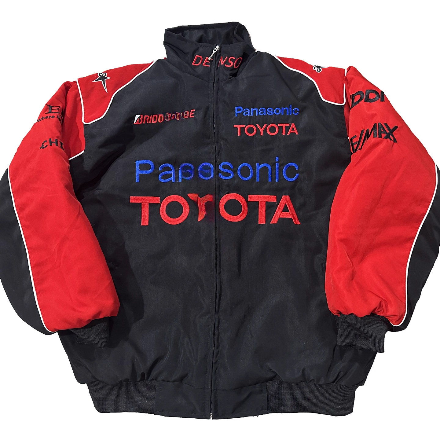 F1 bordado "delgado" nuevo traje de carreras de velocidad con traje de ciclismo de manga larga chaqueta de locomotora