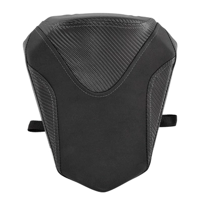 rear seat bag rear hump – Motorcycle cushion - highlight-back-cushion-black