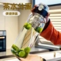 大容量弹跳防烫车载玻璃杯