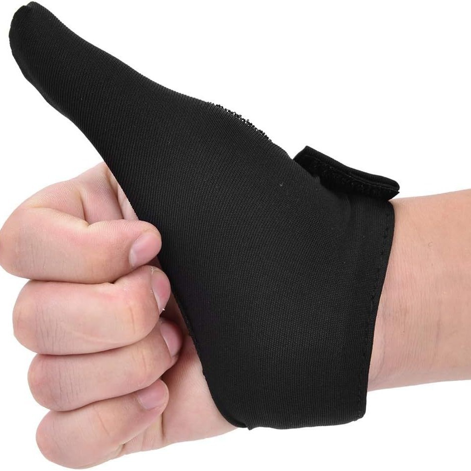 Fábrica directa en stock guantes de bolos guantes de protección del pulgar artículos deportivos