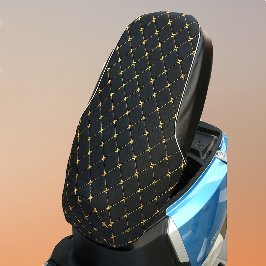 Suitable for Haojue Vf125/Vh125/Vf100/Yuzuan Motorcycle Waterproof Seat Cover Thickeneded Leather Sun Protection Seat Cover