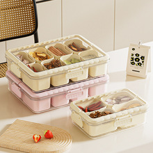 食品保鲜盒密封收纳盒零食盒家用厨房冷藏餐盒冰箱分装收纳盒