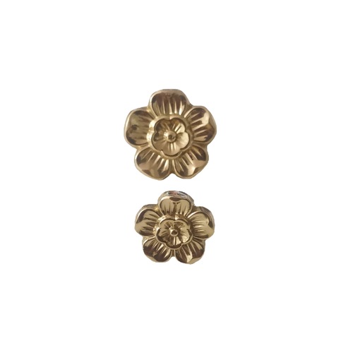 Brass forged flowers drawer cabinet door wine cabinet wardrobe cupboard shoe cabinet bookcase handle handle