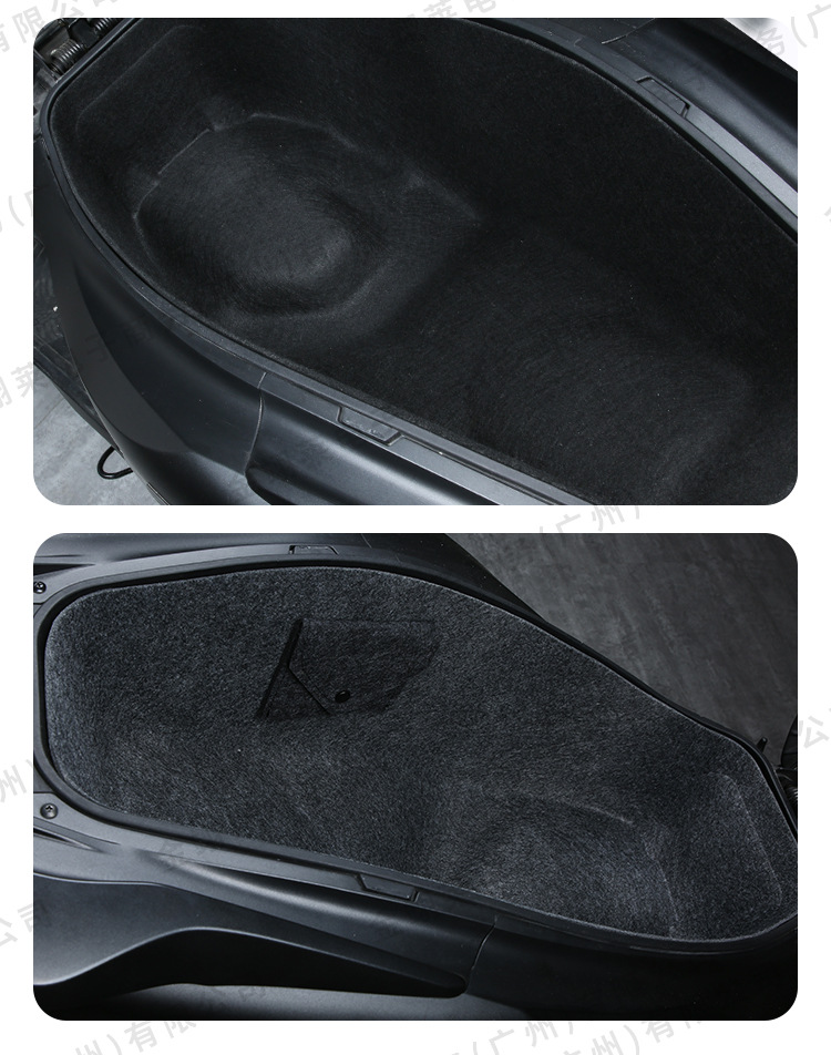 Suitable for Honda Pcx160 Motorcycle Seat Cushion Integrated 3D Ultra-Thin Felt Seat Cushion Modification Accessories Wholesale